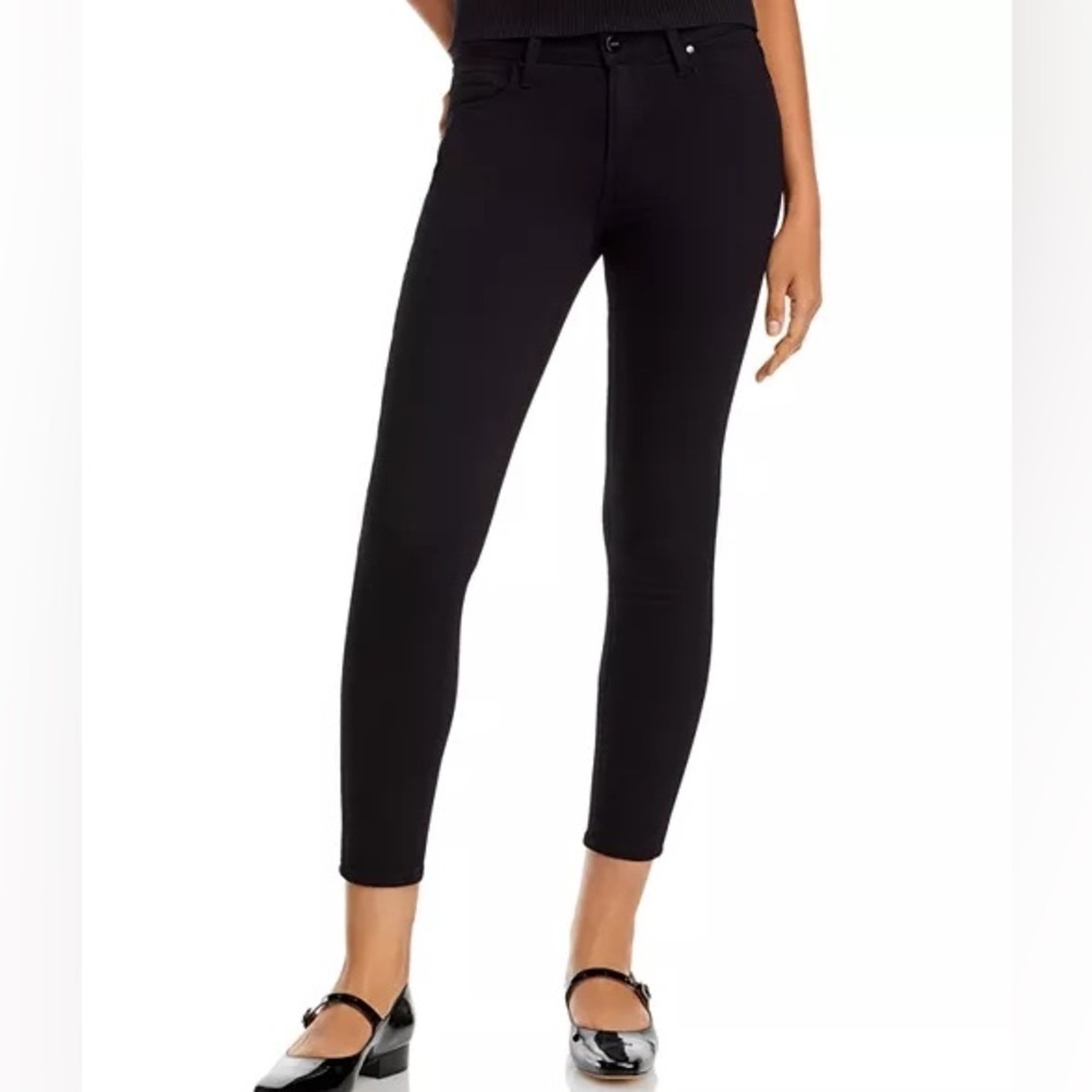Paige Black Ankle Length Skinny Pants Size 28